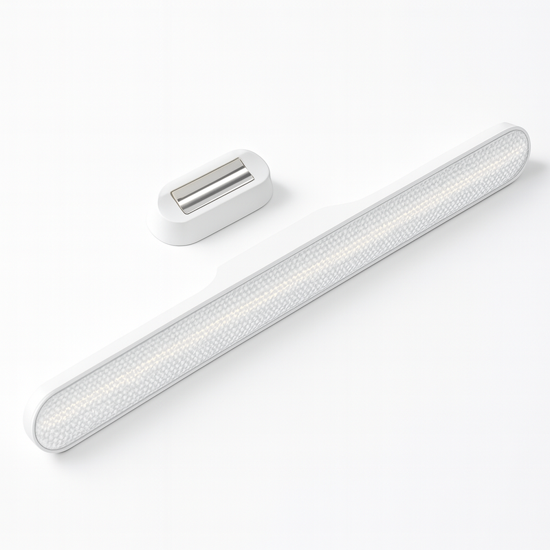 Світильник акумуляторний білий автономний з прозорим розсіювачем Led 2W White Transparent E Plain 251173-100006634