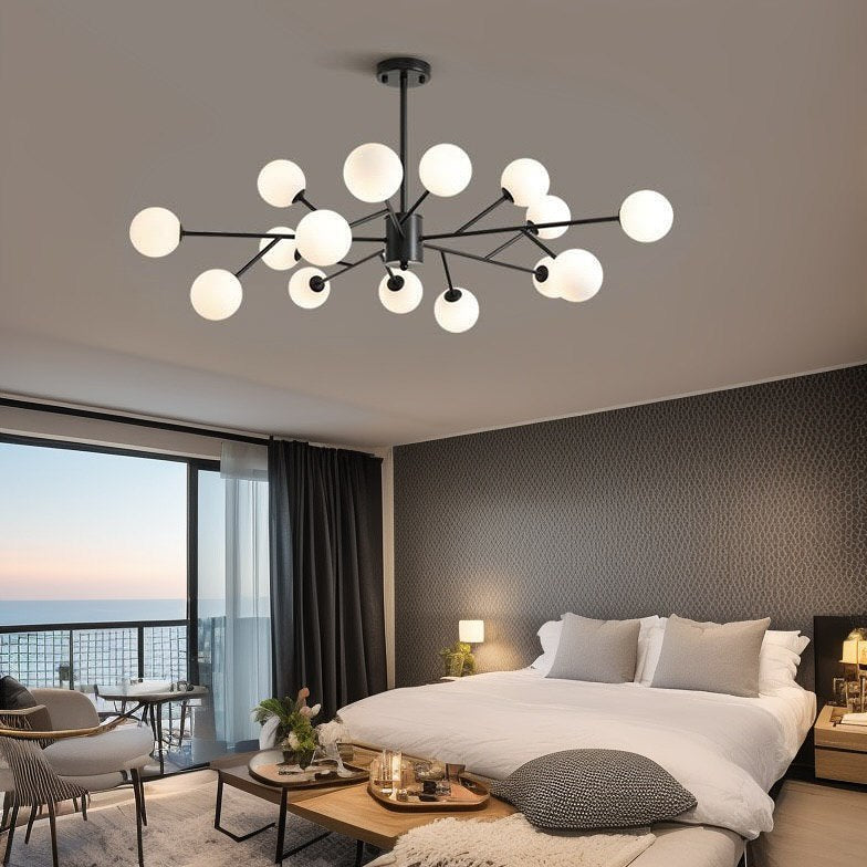 Люстри Berries 9/12/15 lamps Black + White 250118-100004039