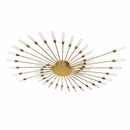 Стельові люстри золоті L-90 cm / L-110 cm / L-128 cm G4 Gold Fun 260218-100007436