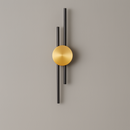 Бра Even Lamp H-60 cm / H-90 cm Gold & Black 240822-100003569