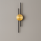Бра Even Lamp H-60 cm / H-90 cm Gold & Black 240822-100003569