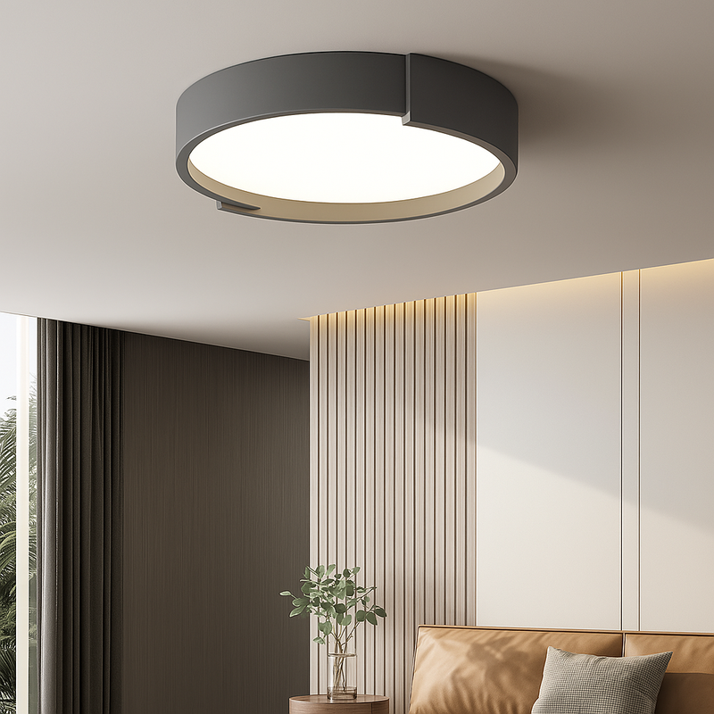 Стельовий світильник Rando led D-40 см 3000K-6000K Grey H-10 см 250476-100004329