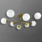 Люстра Modo Lamia 4/ 6/ 8 шт Е27 Gold + White 250418-100004384