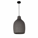 Світильник підвісний графітовий H - 45 cm D - 30 cm E27 Black Wabi Sabi  260431-100007883