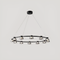 Підвісні світильники Industrial Black + Graphit 3000К-6000К D-60cm Led 12W / D-80cm Led 18W / D-100cm Led 24W 231018-100002689