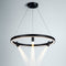 Підвісна люстра чорна з трьома поворотними спотами Спун D-60 cm H-120 cm Black Spoon Trio 250661-100005374
