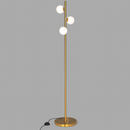 Бронзовий торшер з білими плафонами H-182 cm G9x3 ламп Bronze+White Pearl floor lamp 251131-100006641