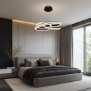 Люстра чорна підвісна світлодіодна D-45 cm Led 100W Black Twist 260788-100008448