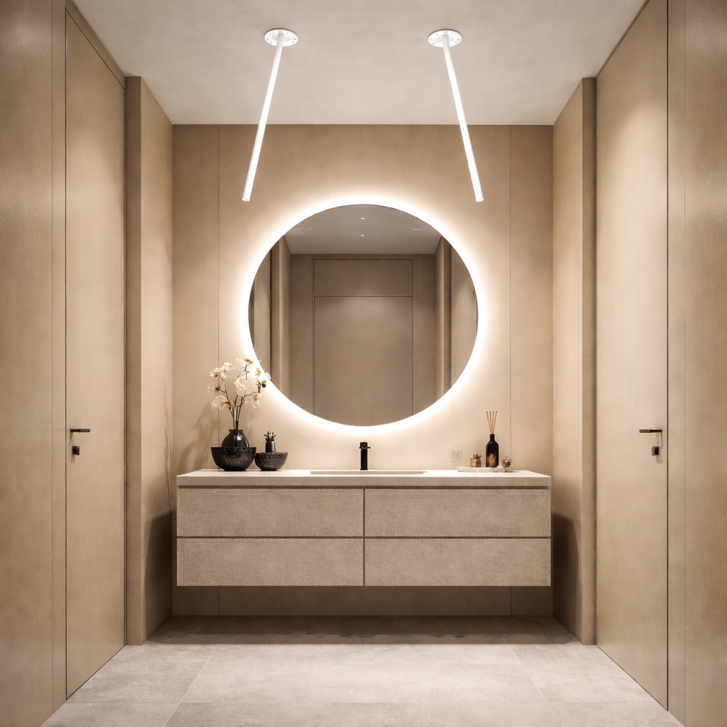 Білий точковий врізний акцентний світильник L-50 cm/L-75 cm Led 3W 3000K/4000K White Wand 251225-100006920
