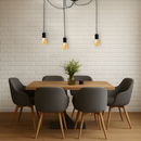 Підвісні світильники Spider-3 Black / Brush-Gold H1500 1xE27 240541-100003255