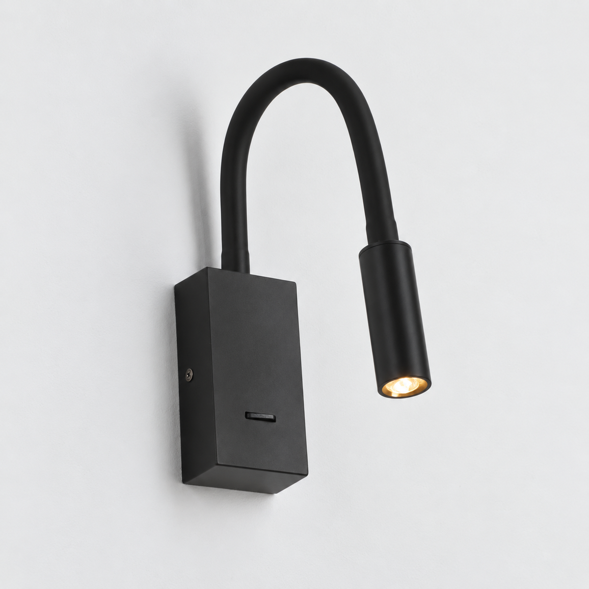 Світильник настінний чорний з гнучким плафоном H - 20 cm G9 Black Bendo 260936-100008950