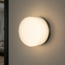 Настінний світильник D-14 cm Led 8W 3000K Nickel + White Lori 260818-100008696