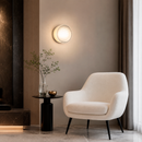 Настінний світильник D-14 cm Led 8W 3000K Nickel + White Lori 260818-100008696