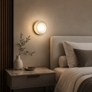 Настінний світильник D-14 cm Led 8W 3000K Nickel + White Lori 260818-100008696