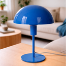 Лампа настільна синя з купольним плафоном H-25 cm E14 Blue Elie 260209-100007492