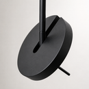 Підвісний світильник чорний з поворотним плафоном H-80 cm Led 7W 3000K Black Slim Groky 260866-100008544