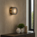 Настінний світильник IP54 D-14 cm Led 5W 4000K Gold+Clear Lori 251036-100006258