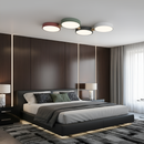 Люстра з дерева сірий, білий, зелений, рожевий L-87 cm W-47 cm Led 4100K 48W Wooden Green forest New 230958-100002588