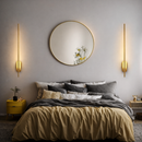 Бра золоте поворотне Pipe line oval turn L60 см / L80 см / L100 см / L120 см / L150 см 4000K Gold 240818-100003603