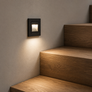 Світильник врізний чорний для підсвітки сходів H-5,8 cm Led 2W step light Black Brianna 260719-100008386