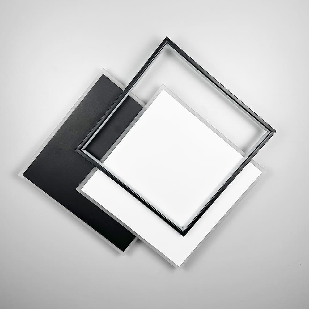 Стельовий світильник Geometry L650 Led 73W 3000K 4000K 6000K Black + White 250218-100004176