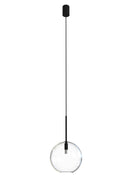 Підвісний світильник чорний D-20 cm E27 Black Ball 260968-100008869