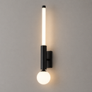 Настінний світильник чорний H-58 cm Led 7W Black+White Gallo 260619-100008262