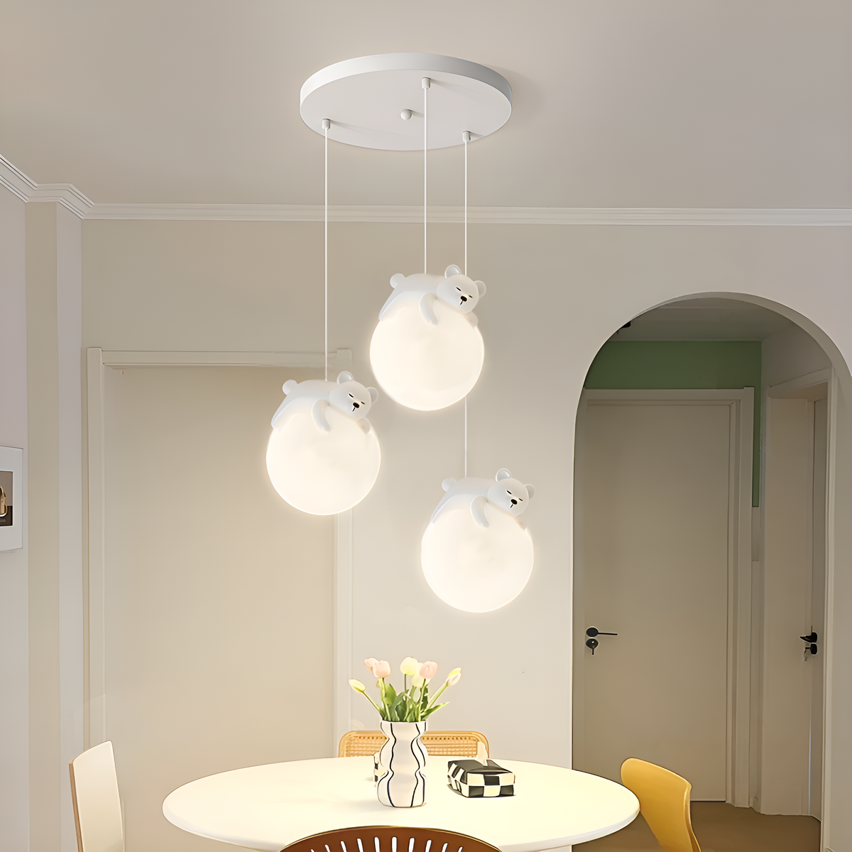 Підвісна люстра Pet Bear E27 White 250431-100004397