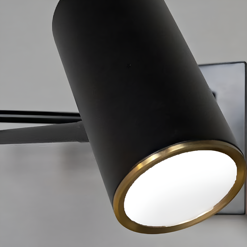 Настінний світильник Arm turn Black + Gold L500 GU10 250458-100004494