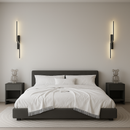 Бра чорне світлодіодне Left / Right H-60 cm/H-100 cm Led 13W/8W Black Double lines 230718-100002333