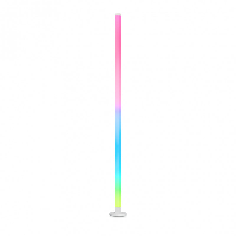 Торшер білий Лед різнокольоровий RGB + Біле світло H-152 cm White Rainbow 250754-100005437