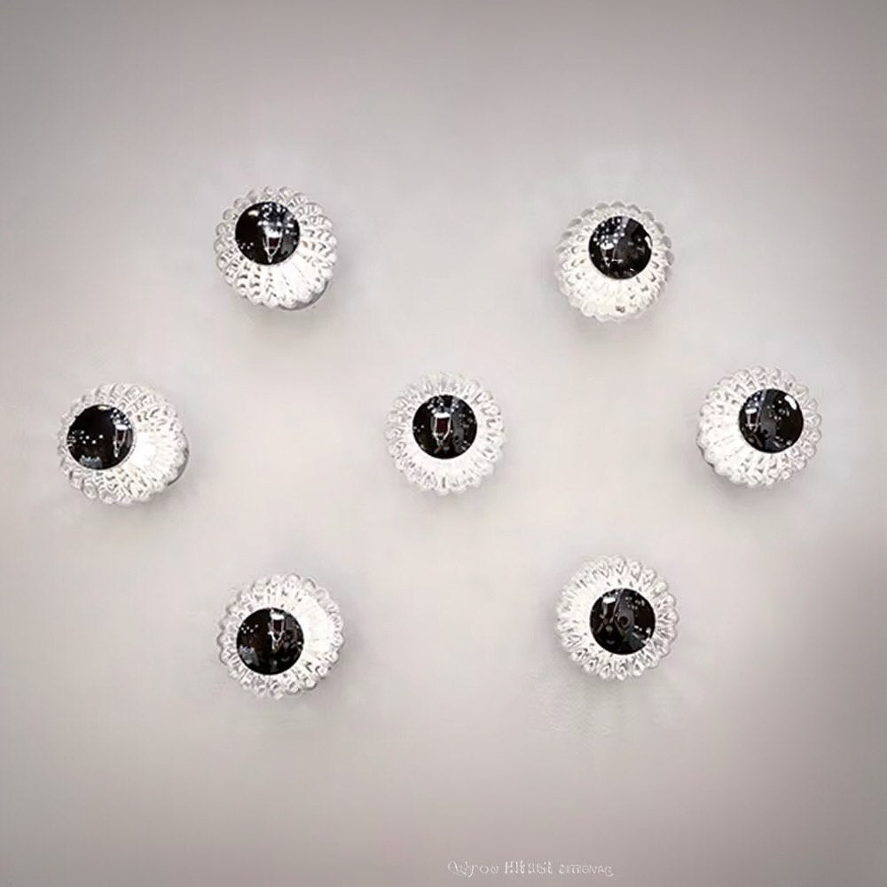 Настінний світильник світлодіодний Beads grey D-10 cm Led 5W Chrome 250219-100004153