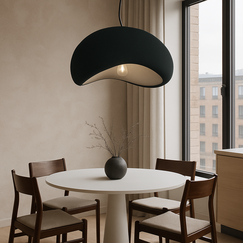 Підвісний світильник Wabi-sabi D-45cm / D-65cm Е27 Black 250618-100005107