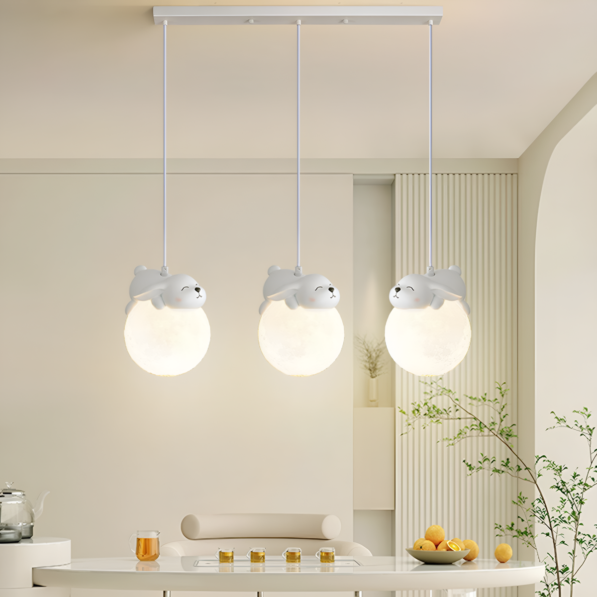 Підвісна люстра Pets Rabbit E27 White 250431-100004421