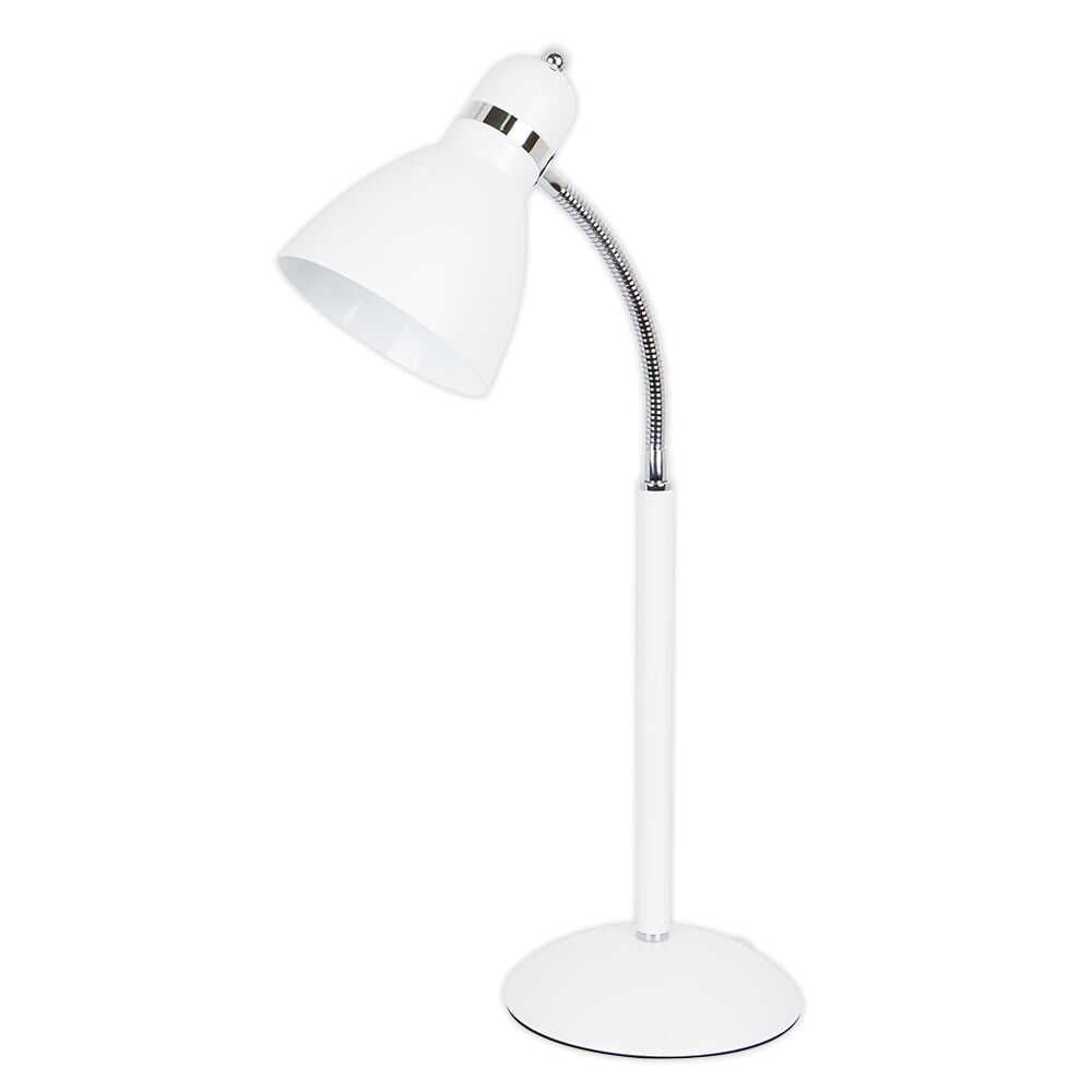 Настільна лампа біла H-54 cm E27 White Pandora 250960-100005911
