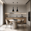 Підвіс Loft Н-40-120 см W-18,5 см Black + Gold 240247-100003047