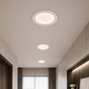 Білий точковий врізний світильник D-12 cm / 15 cm / 17,5 cm / 22,5 cm Led 8W / 10W / 16W / 20W White halo 260768-100008463
