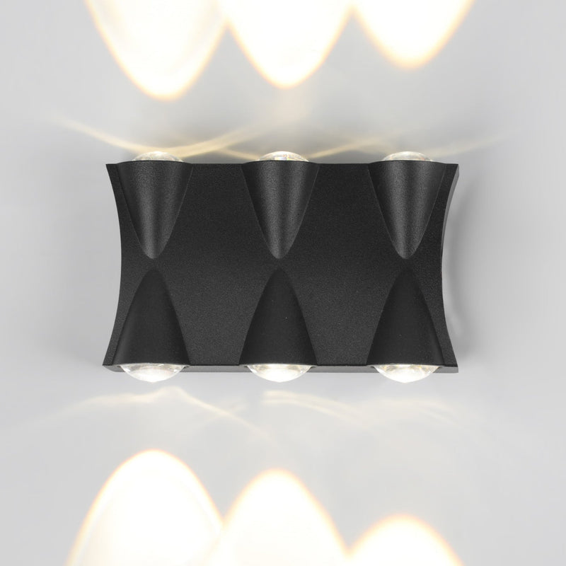 Вуличний світильник чорний IP54 H-8 cm Led 6W 4000K Black 251036-100006263