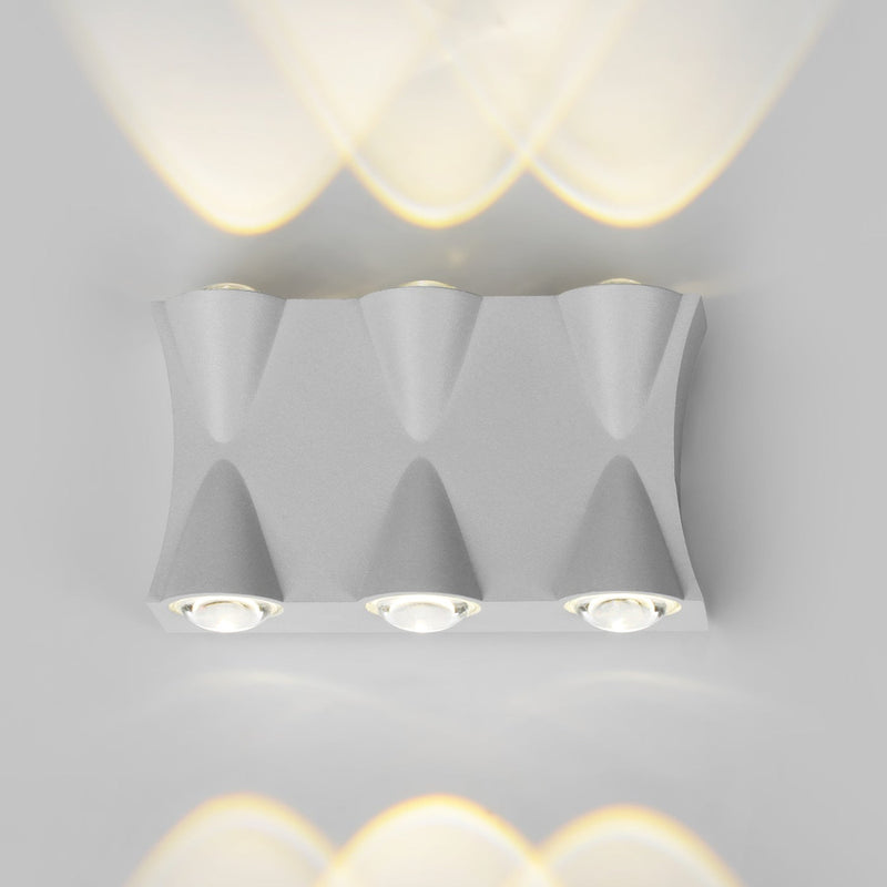 Вуличний світильник білий IP54 H-8 cm Led 6W 4000K White 251036-100006262
