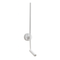 Бра лінійне біле зі спотом H-58,5 cm Led 8W White Cono spot long 251048-100006255