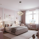 Люстра підвісна срібна з кришталевим плафоном з пультом D-50см / 60 см Chrome Crystal diamond 3 circles 251176-100006678