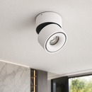 Світильник точковий накладний білий з чорним D - 10 cm Led 9,3W 3000К White + Black Luma 260844-100008717