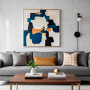 Бра чорне поворотне з круглим плафоном та великим відступом Black&White 211216-100000572