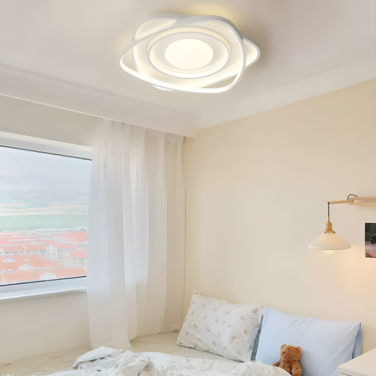Стельовий світлодіодний світильник Geometry White 90W LED 250431-100004647