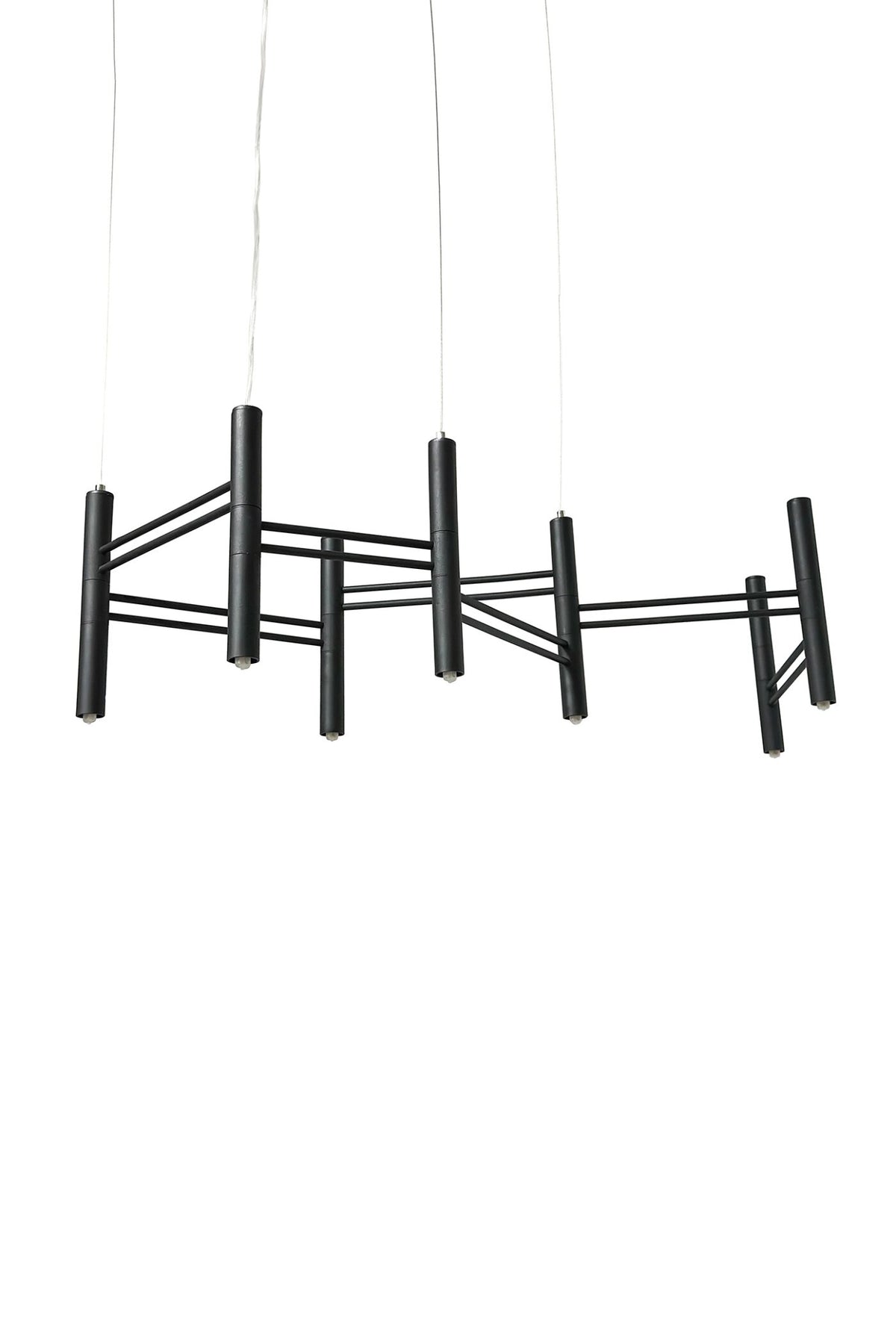 Люстра Зодіак Tube chandelier 7*G9 / 17*G9 Black 230863-100002406