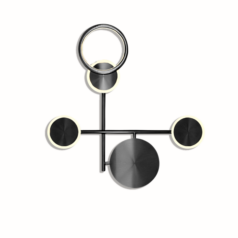 Настінний світильник Molecular small L-47 cm Led 18W Black pearl 250419-100004474