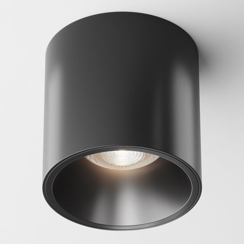 Точковий світильник чорний H-7 cm D-7 cm Led 12W 4000K Black 260640-100008115