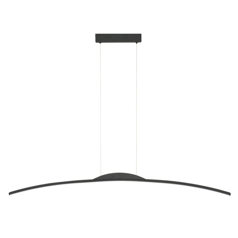Підвісні люстри чорні L-80/120/150 cm Led 4000K Black Arc 251080-100006223