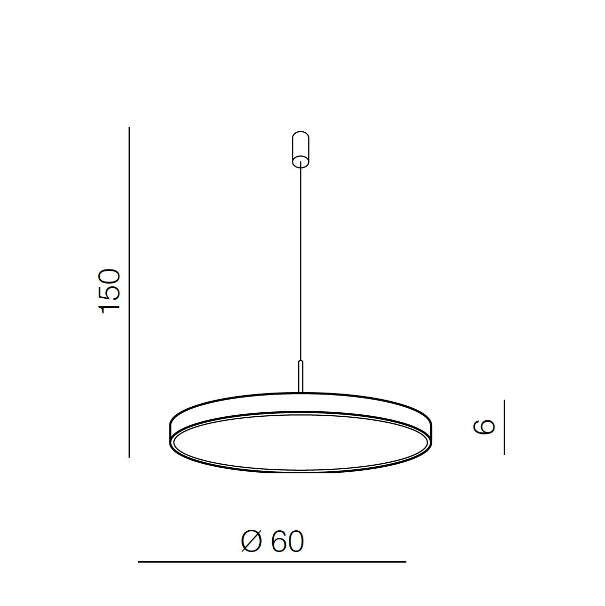 Підвісні люстри білі D-40 cm / D-60 cm Led White Astesa 251102-100006734
