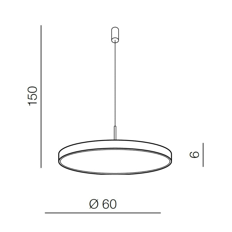 Підвісні люстри золоті D-40 cm / D-60 cm Led Gold Astesa 251102-100006735